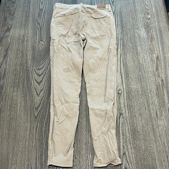 American Eagle Womens High-Rise Jegging Jeans Next Level Stretch Tan Size 4 - Picture 5 of 12